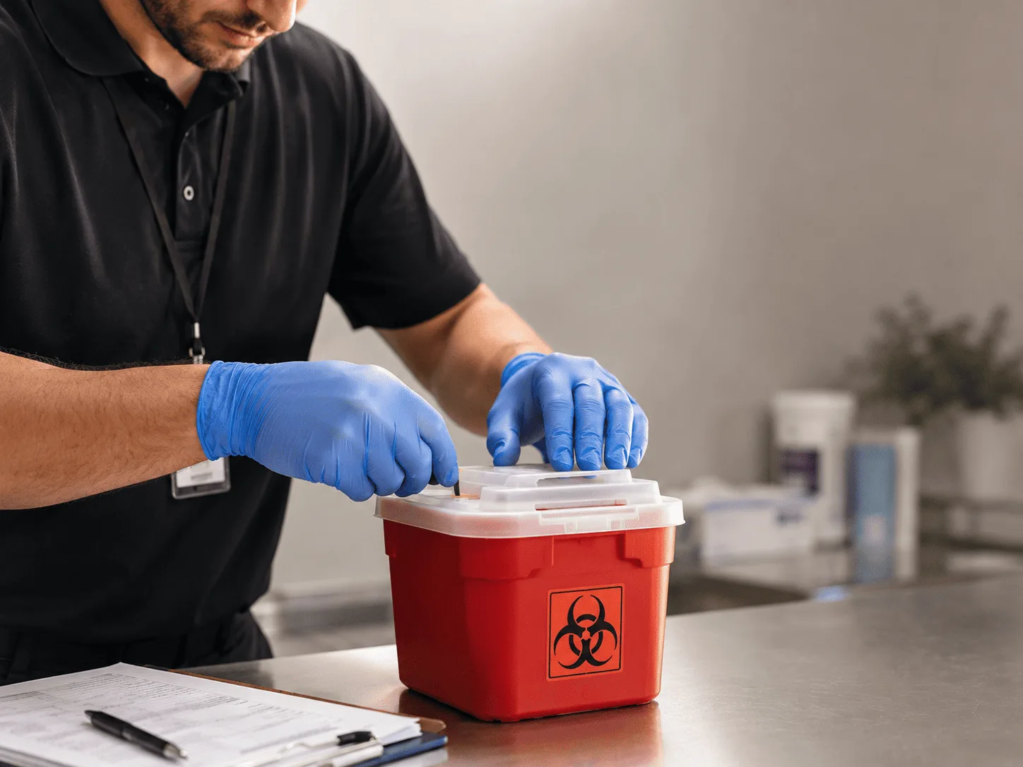 Why choose Sharps Waste Disposal in Deweese, NE